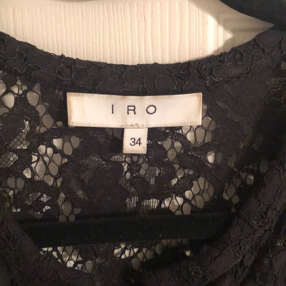 Sent to TRR IRO ‘Amaury’ Lace Mini Dress - Picture 6 of 16